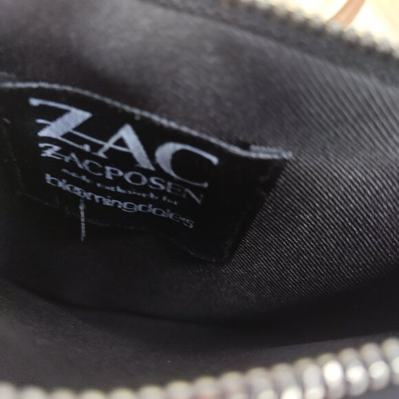 Zac Posen Bloomingdales Rose Gold Faux Leather Pouch Cross Body Mini Bag - Picture 5 of 8